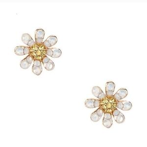 🔸️Kate Spade 🔸️dazzling daisy stud earrings gold-tone
